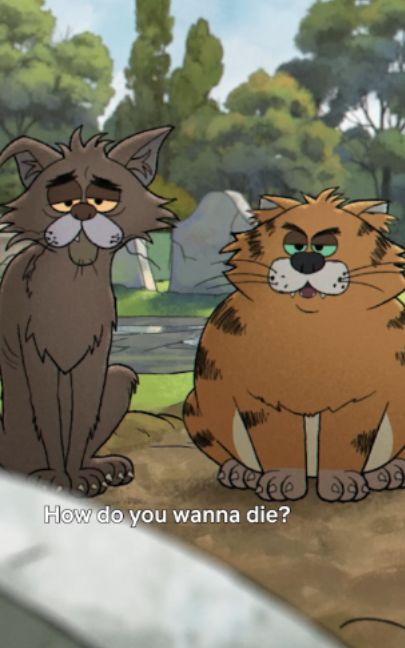 Answering life's big questions. #AlleyCats #RickyGervais