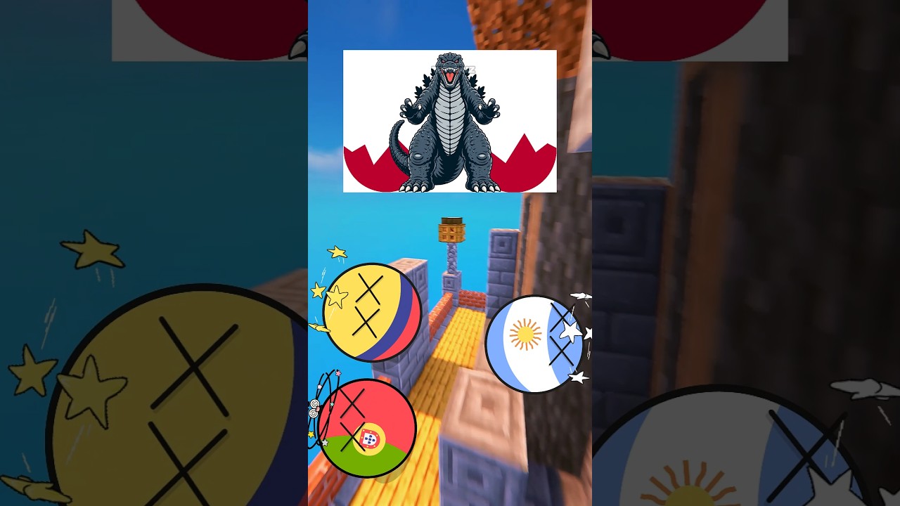 Banderas de Países Con Gravedad Parte 4 #countryballs