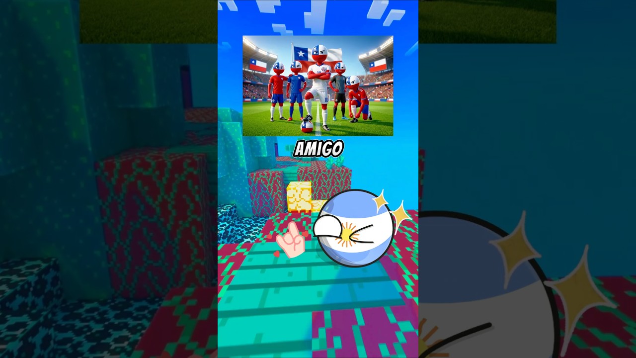 3 países a los que Argentina 🇦🇷 teme#countryballs