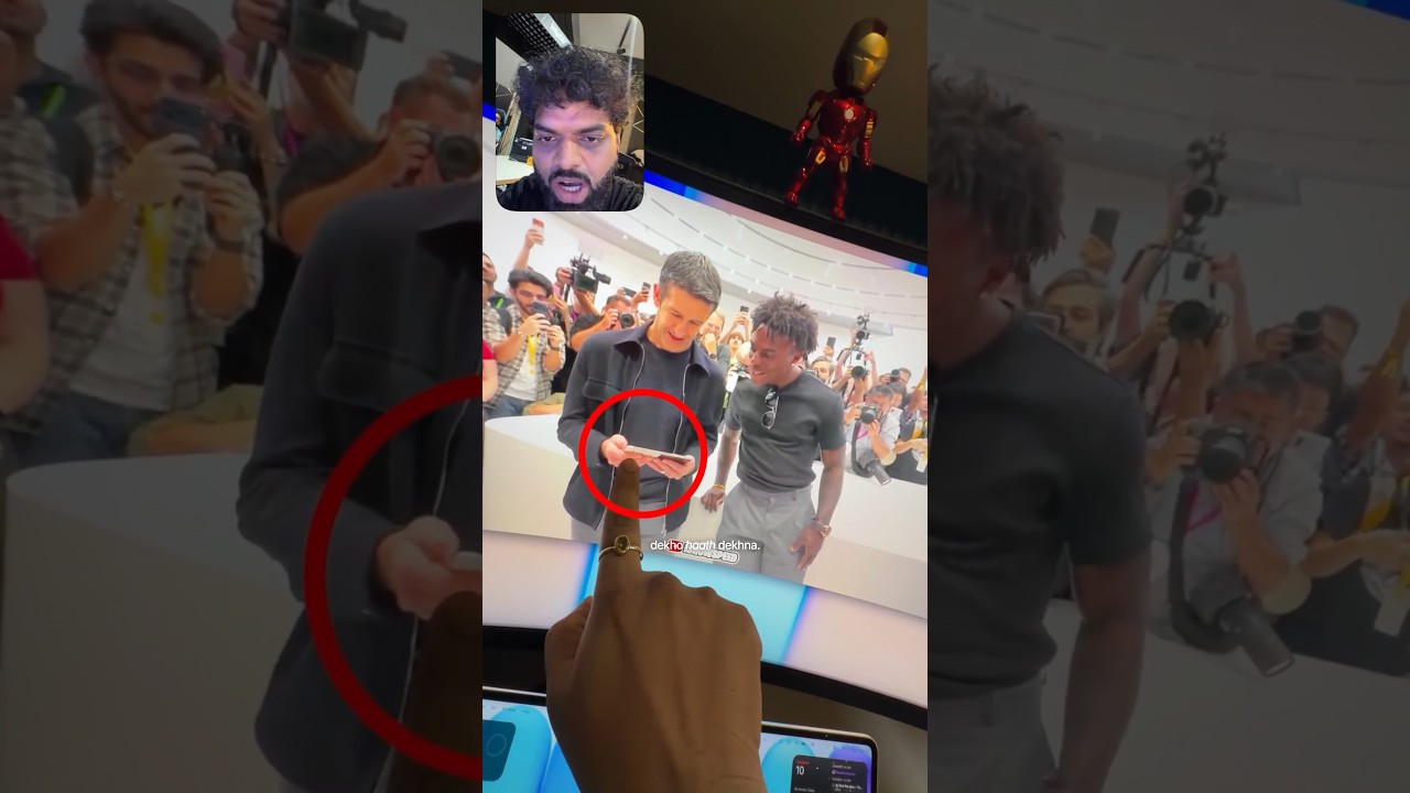 ₹3 Lakh iPhone Demo Mein Itne Bugs! 😳 Isliye Apple Live Event Nahi Karta?